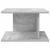Noptieră Gri din beton 40 x 30 x 25 cm Lemn compozit GartenMobel Dekor