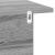 Noptieră 2 pcs Gri Sonoma 40 x 30 x 25 cm Lemn compozit GartenMobel Dekor