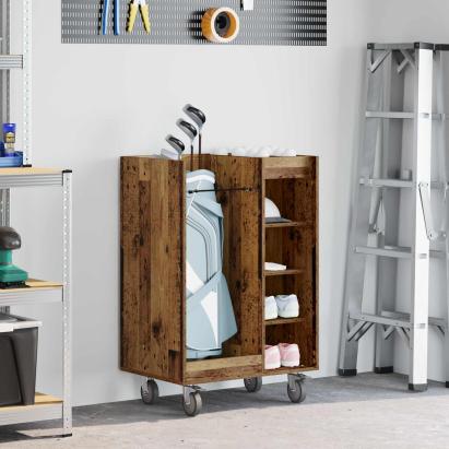 Dulap Golf cu roata Simplu Lemn vechi 65 x 45 x 98 cm GartenMobel Dekor