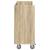 Dulap Golf cu roata Simplu Stejar Sonoma 120 x 45 x 98 cm GartenMobel Dekor