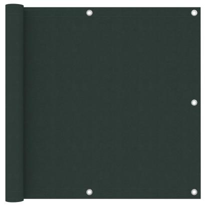 Paravan de balcon, verde închis, 90x600 cm, țesătură oxford GartenMobel Dekor