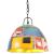 Lustră industrială vintage, 25 W, multicolor, rotund, 31 cm E27 GartenMobel Dekor