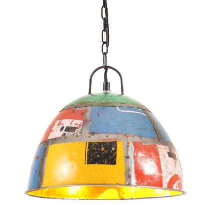 Lustră industrială vintage, 25 W, multicolor, rotund, 31 cm E27 GartenMobel Dekor