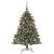 Brad de Crăciun artificial Verde 150 cm PVC și Plastic și Oțel GartenMobel Dekor