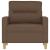 Fotoliu canapea, maro, 60 cm, material textil GartenMobel Dekor