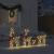 Decoratune de Crăciun Ren 3 buc 90 LED-uri Alb Cald GartenMobel Dekor