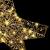 Stea 3D cu 50 LED Alb cald 55 x 52.5 x 9 cm PET GartenMobel Dekor