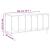 Dulap pentru discuri stejar maro, 100x38x48 cm, lemn prelucrat GartenMobel Dekor