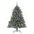 Brad de Crăciun artificial Verde 150 cm PVC și Plastic și Oțel GartenMobel Dekor