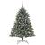 Brad de Crăciun artificial Verde 150 cm PVC și Plastic și Oțel GartenMobel Dekor