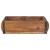 Tavă 4 pcs Maro 29 x 31 x 10 cm Lemn recuperat masiv GartenMobel Dekor