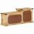 bancă cu sertar cu depozitare Maro 110 x 35 x 50 cm Mango aspru GartenMobel Dekor