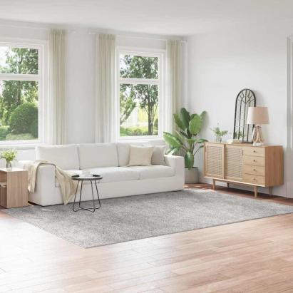 Covor Shaggy Antiderapant Gri 240 x 340 cm PP GartenMobel Dekor