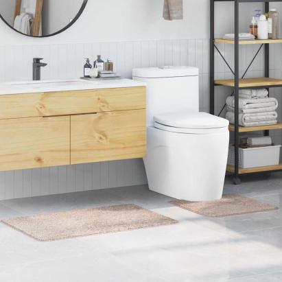 Set de mochete anti-derapante pentru baie 2 pcs Crem PP GartenMobel Dekor