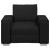 Canapea 59cm Negru țesătură GartenMobel Dekor