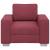 Canapea 59cm Roșu Vin țesătură GartenMobel Dekor