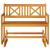 Bancă balansoar Maro 110 x 59 x 97 cm Lemn Solid de Acacia GartenMobel Dekor
