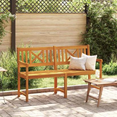 Bancă de grădină Maro 150 x 56 x 90 cm Lemn Solid de Acacia GartenMobel Dekor