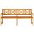 Bancă de grădină Maro 180 x 56 x 90 cm Lemn Solid de Acacia GartenMobel Dekor