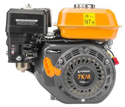 Powermat Motor pe benzină GX160 OHV 7LE 19MM PM-SSP-719T Mobalis Homvera