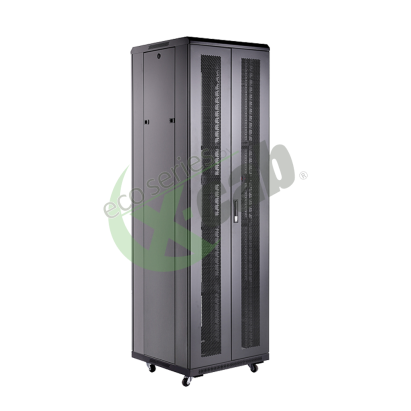 Cabinet metalic de podea 19", tip rack stand alone, 42U 600x800 mm, Eco Xcab A3 MD NewTechnology Media