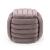Taburet tapitat Nilo, velur, 53x50x43 cm, roz pudrat Household NewTrend