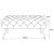 Taburet Monaco, tapitat cu catifea, tip banca, cu picioare metalice, 100x42x41 cm, roz pudra Household NewTrend