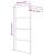 Paravan duș walk-in argintiu 90x195 cm sticlă ESG transparentă GartenMobel Dekor