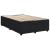 Pat box spring cu saltea, negru, 120x200 cm, catifea GartenMobel Dekor