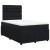 Pat box spring cu saltea, negru, 120x200 cm, catifea GartenMobel Dekor