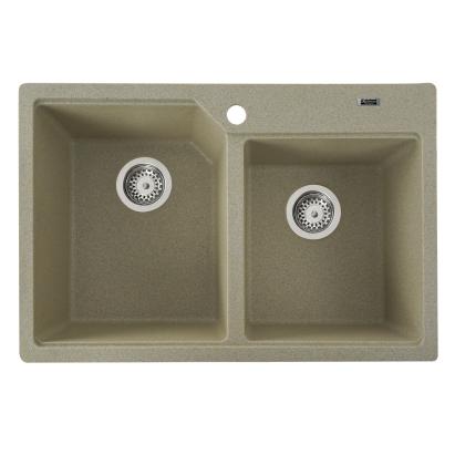 Chiuveta de bucătărie Elefant Premium Harmony , Nisip bej 775x495/420 mm Innovative ReliableTools