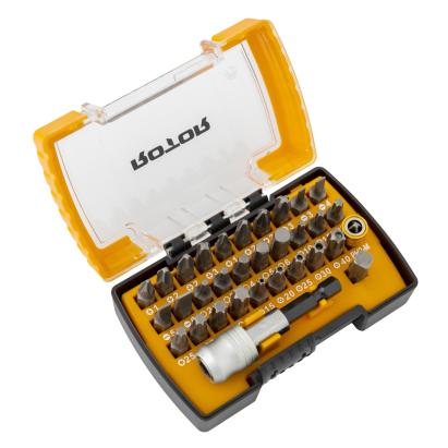 Set biti de impact cu suport, 32 piese ROTOR RBB32 Innovative ReliableTools