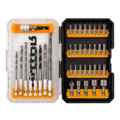 Set biti, tubulare si burghie, 38 piese ROTOR RBB38 Innovative ReliableTools