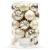 Set globuri de Craciun, 20 bucati, 5 modele, 6cm, auriu Household NewTrend
