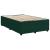 Pat box spring cu saltea, verde închis, 120x190 cm, catifea GartenMobel Dekor