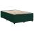 Pat box spring cu saltea, verde închis, 120x190 cm, catifea GartenMobel Dekor