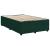Pat box spring cu saltea, verde închis, 120x190 cm, catifea GartenMobel Dekor