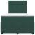 Pat box spring cu saltea, verde închis, 120x190 cm, catifea GartenMobel Dekor