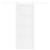 Ușă glisantă Alb 83 x 202 cm Lemn de pin masiv GartenMobel Dekor