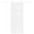 Ușă glisantă ORKDAL Alb 83 x 202 cm Lemn de pin masiv GartenMobel Dekor