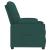Fotoliu rabatabil, verde închis, material textil GartenMobel Dekor