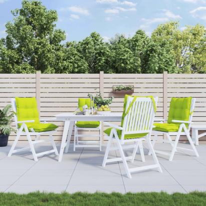 Perne scaun cu spătar mic, 4 buc, vernil, țesătură Oxford GartenMobel Dekor