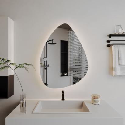 Oglinda LED Neregulata, Dezaburire, 40x60cm, Z001 Basic Touch ModernLight Concept