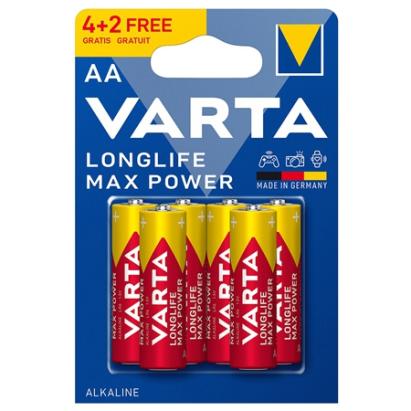 BATERIE ALCALINA LR06 MAX POWER VARTA BL 6BUC EuroGoods Quality