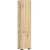 Dulap baie tip coloana cu 2 usi si 5 rafturi, PAL laminat, 30x30x140 cm, stejar artisan Household NewTrend