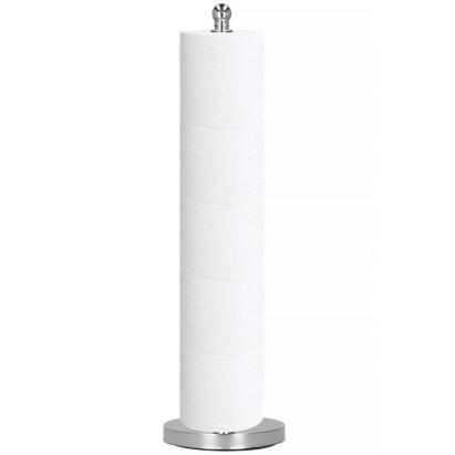 Suport hartie igienica tip tija, 51cm, argintiu cromat Household NewTrend