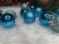 Set globuri de Craciun, 20 bucati, 3 modele, 4cm, albastru Household NewTrend