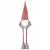 Figurina Craciun, Gnom, picioare telescopice, inaltime extensibila 80-120cm Household NewTrend