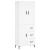 Dulap înalt, alb, 69,5x34x180 cm, lemn compozit GartenMobel Dekor