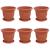 Ghivece pentru plante 6 pcs Roșu cărămidă Ø 26 x 21.5 cm GartenMobel Dekor